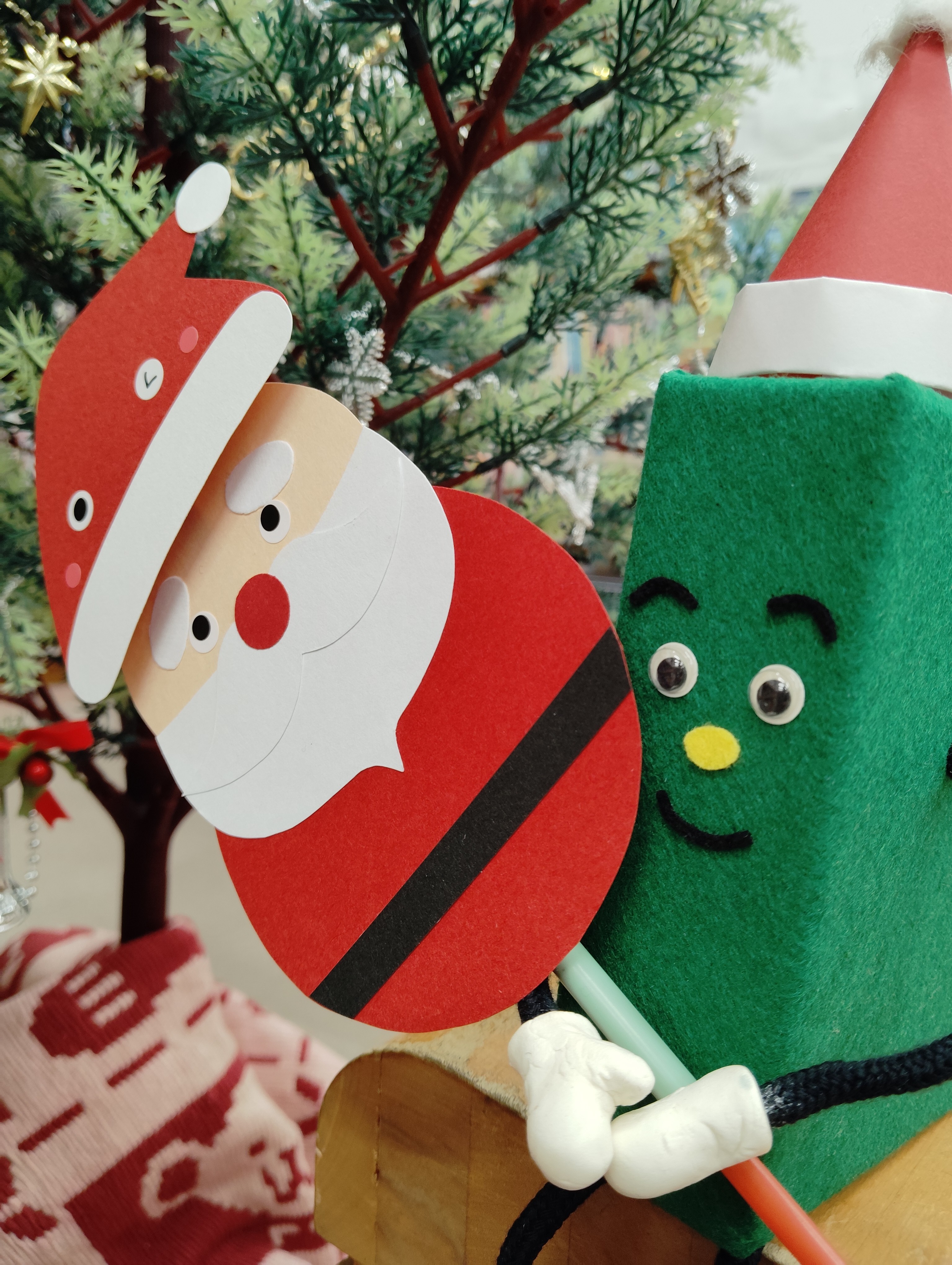 おはなし会の飾りつけの写真